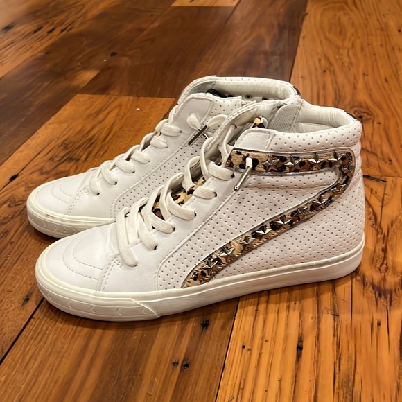 Vintage Havana Shoes Vintage Havana White High Top Sneakers Poshmark